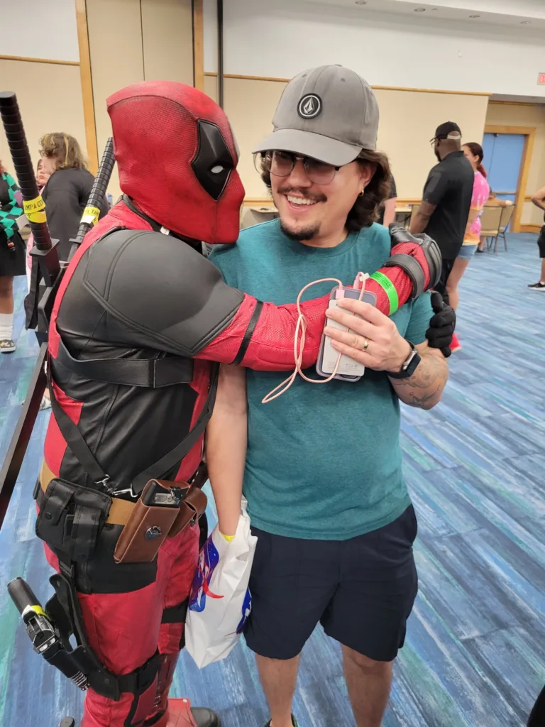 Deadpool hug